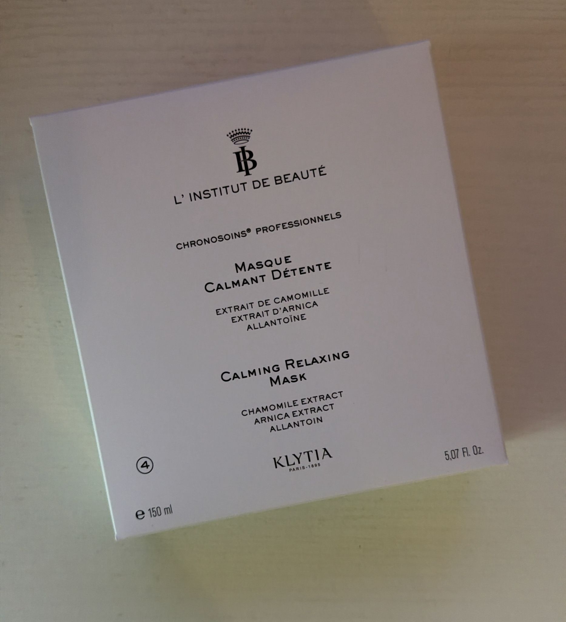 關鍵字E19. KLYTIA Calming Relaxing Mask $268(50)