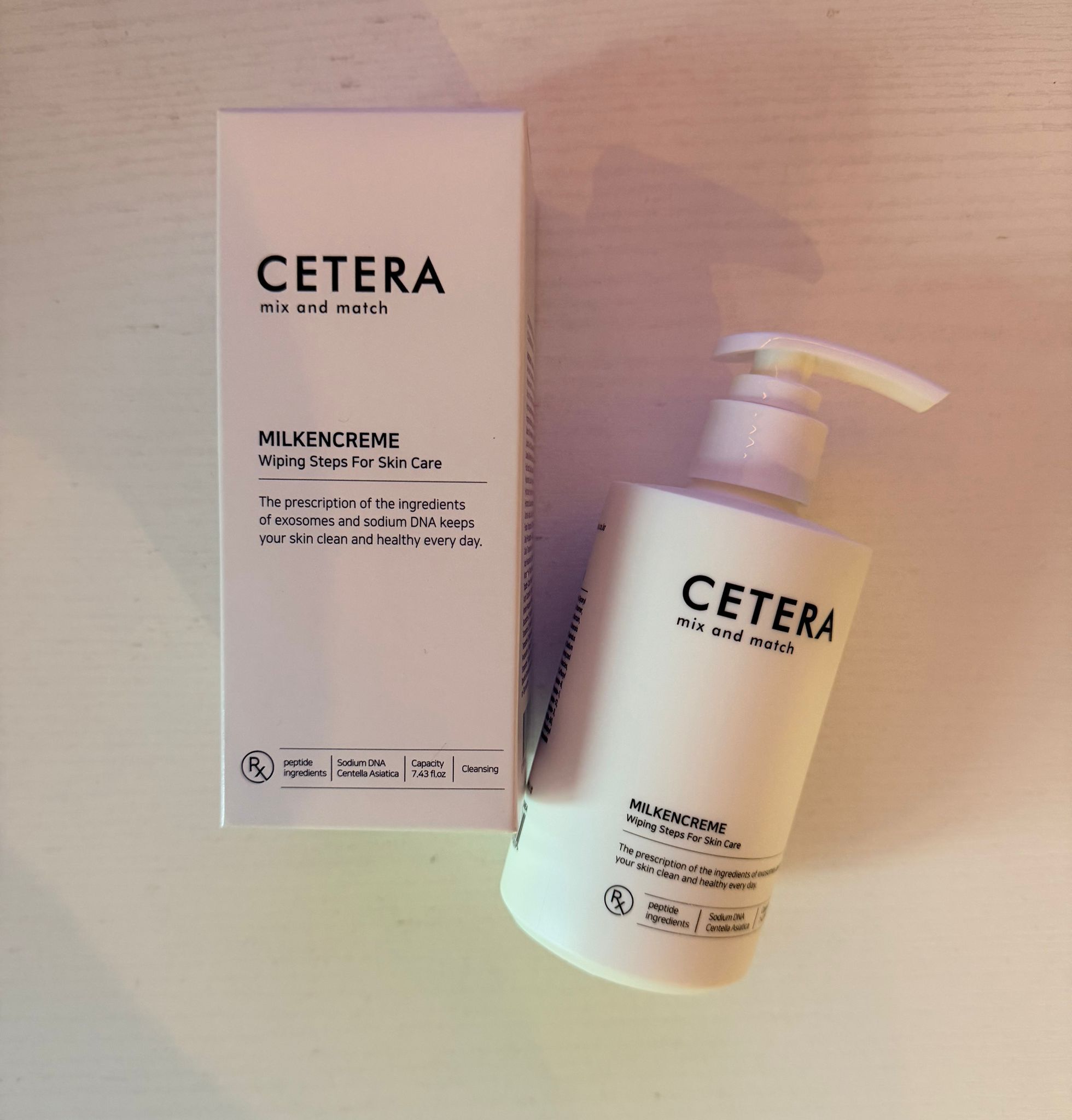 關鍵字E6. Cetera Cleansing Milk $190(25)