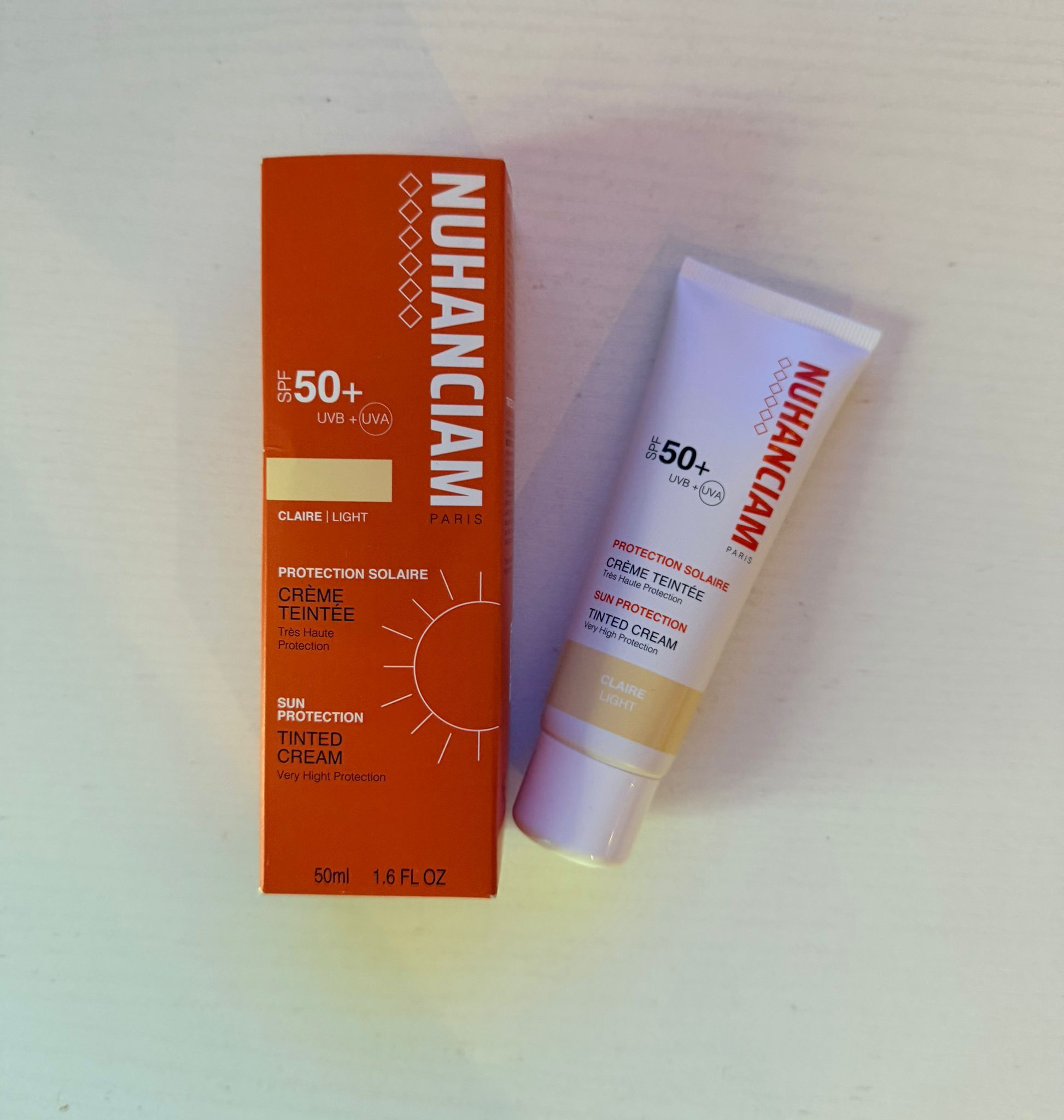 關鍵字E7. Nuhanciam Tinted SPF50 $199