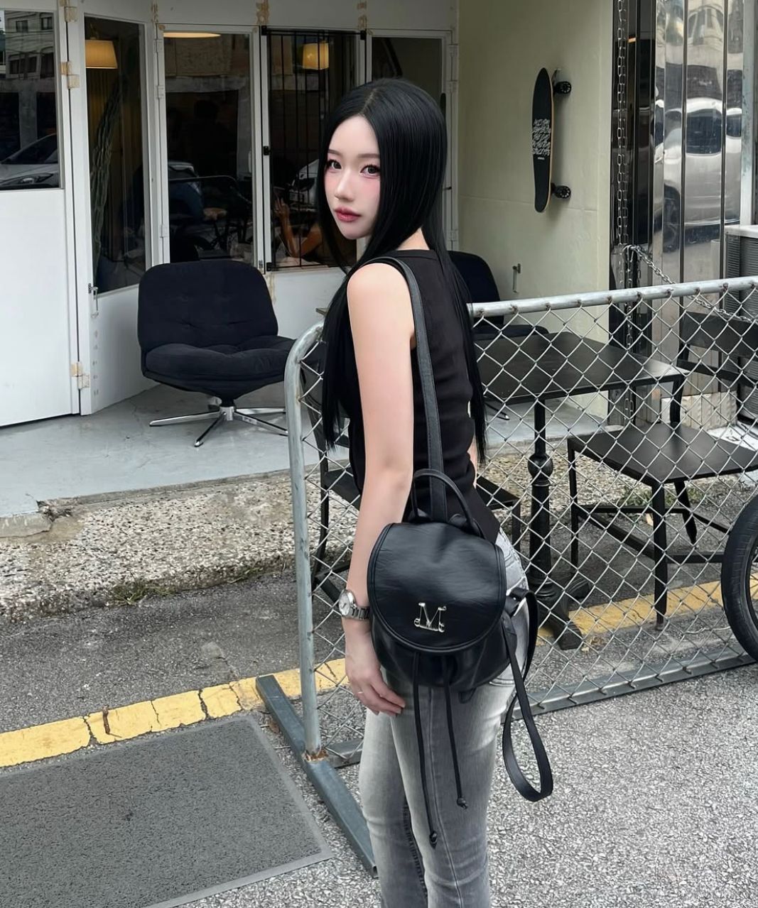 【Luxury】 MUCENT 百搭後背包 小束口包 旅行 隨身背包 出國 外出 旅遊 歐膩推薦 皮革包