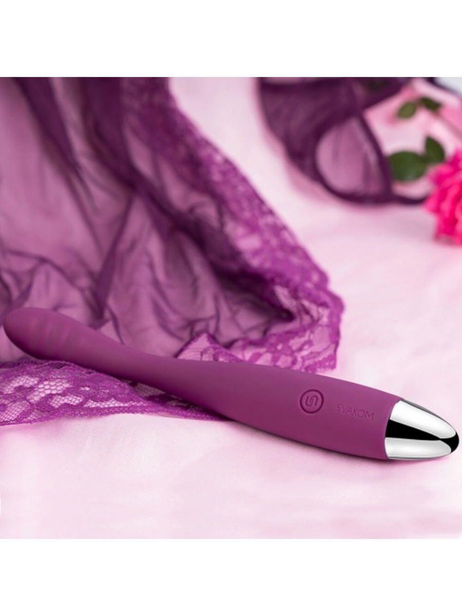Svakom Cici 扭動調節按摩棒 （紫色 / 玫紅色）