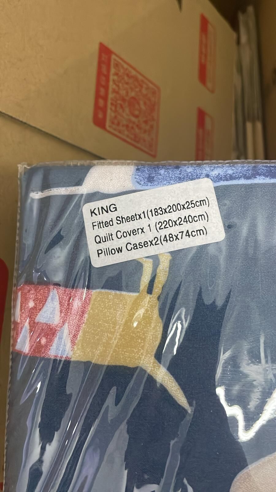 現貨 澳洲Collins Bedding(小狗）(King Size)（#919門）