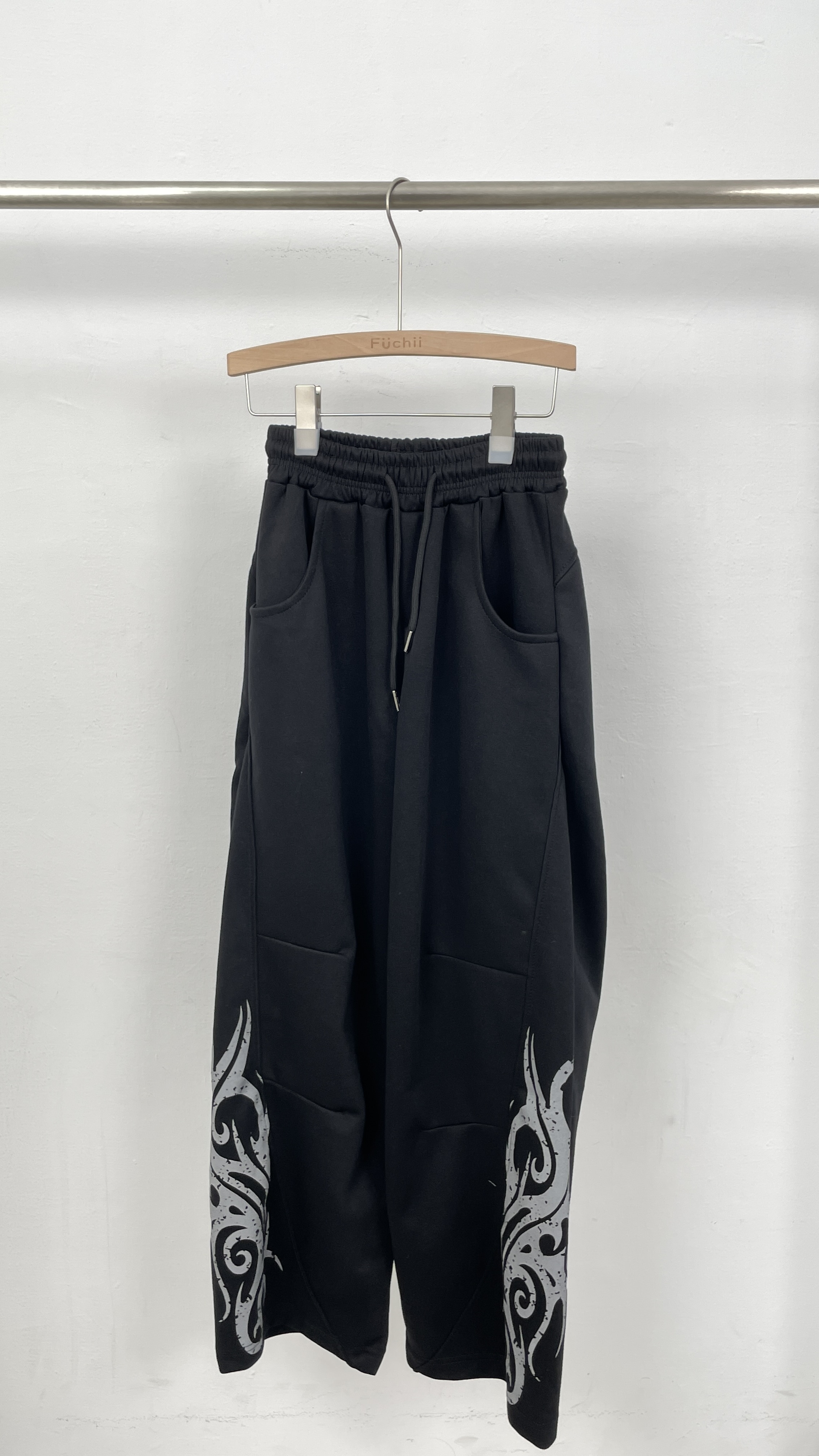 NEW火焰復古打折棉褲