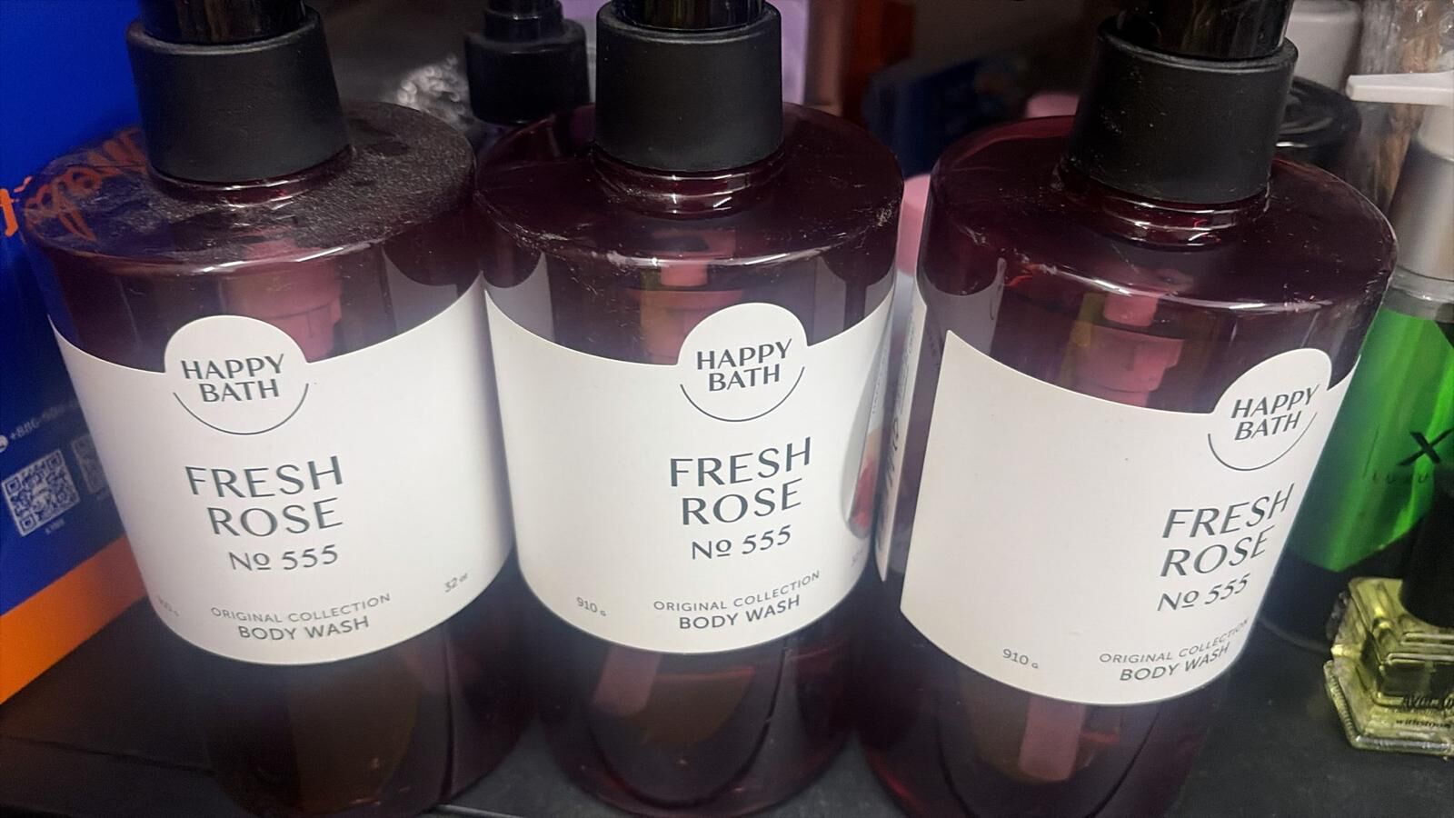 現貨 HAPPY BATH天然香薰沐浴露(Rose)