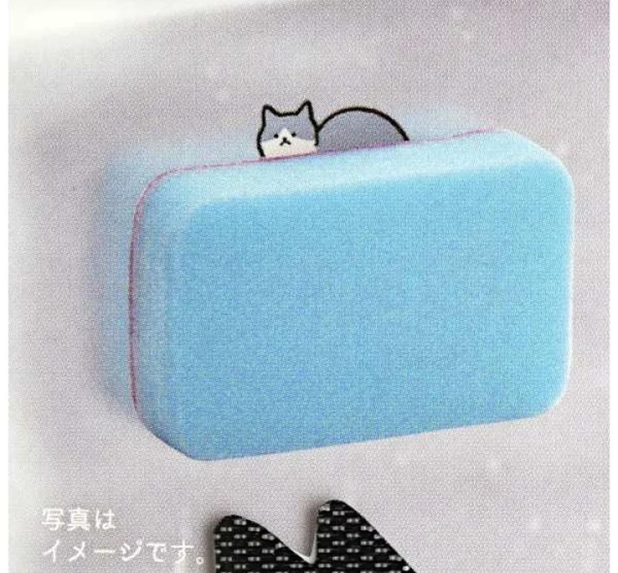 JP 貓貓造型海綿專用固定貼 2P 4820 TK260405（H）