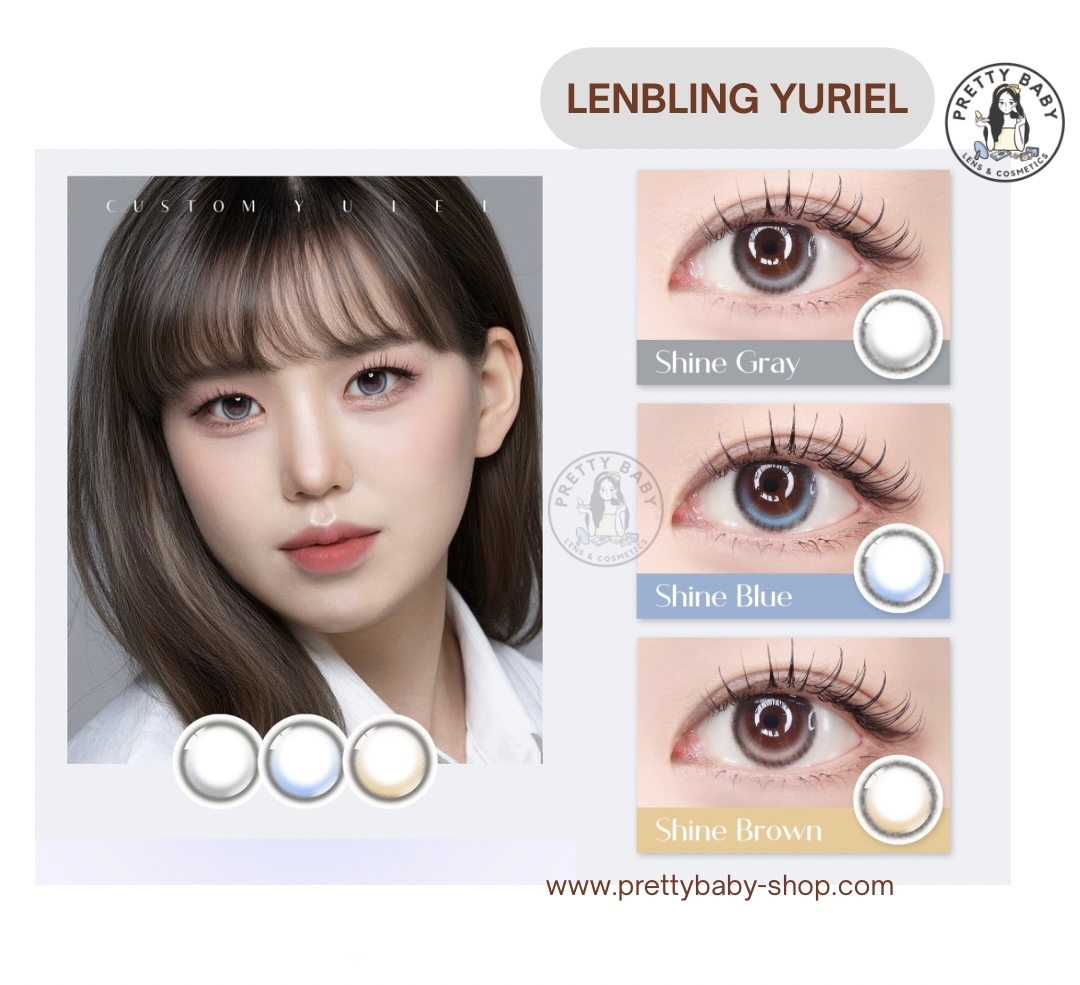 [散光] Lenbling Eye Only 1 Month Yuriel｜月拋散光彩妝隱形眼鏡｜每盒2片