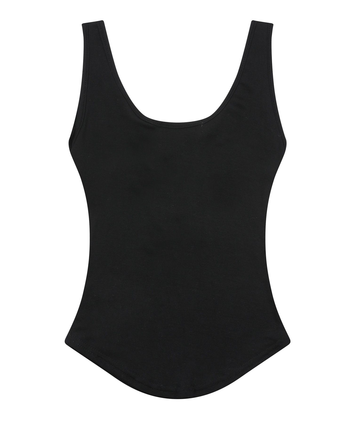 MUCENT 哈林簽名Logo按扣U領無袖背心 P00000XO