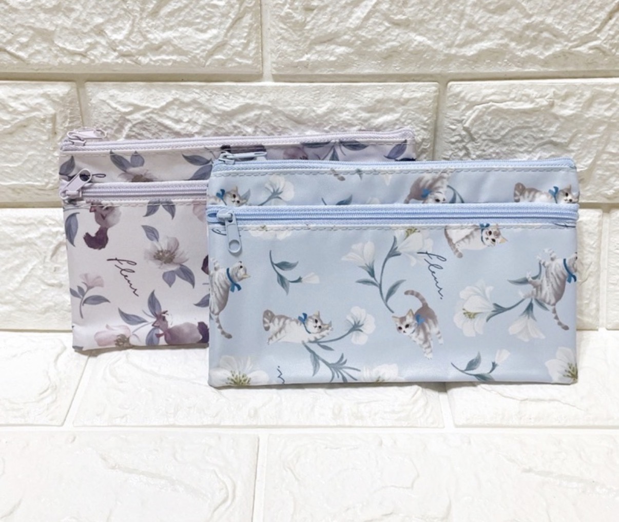 JP 貓貓花花密集式雙鏈Pouch 5093 TK260405