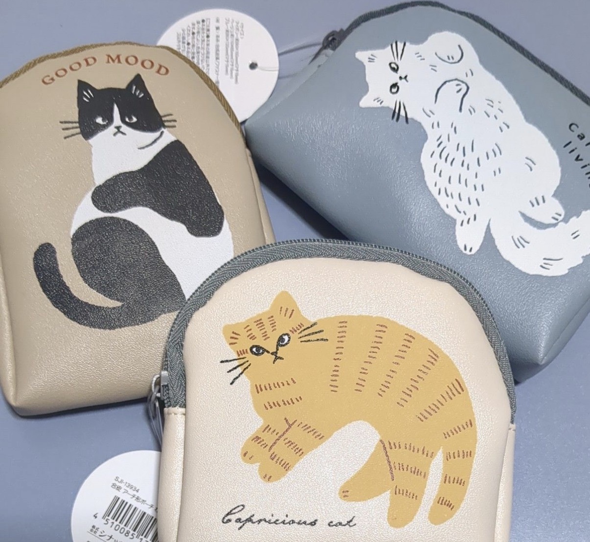 JP 貓貓合皮散子包 隨機色 9343 TK260405