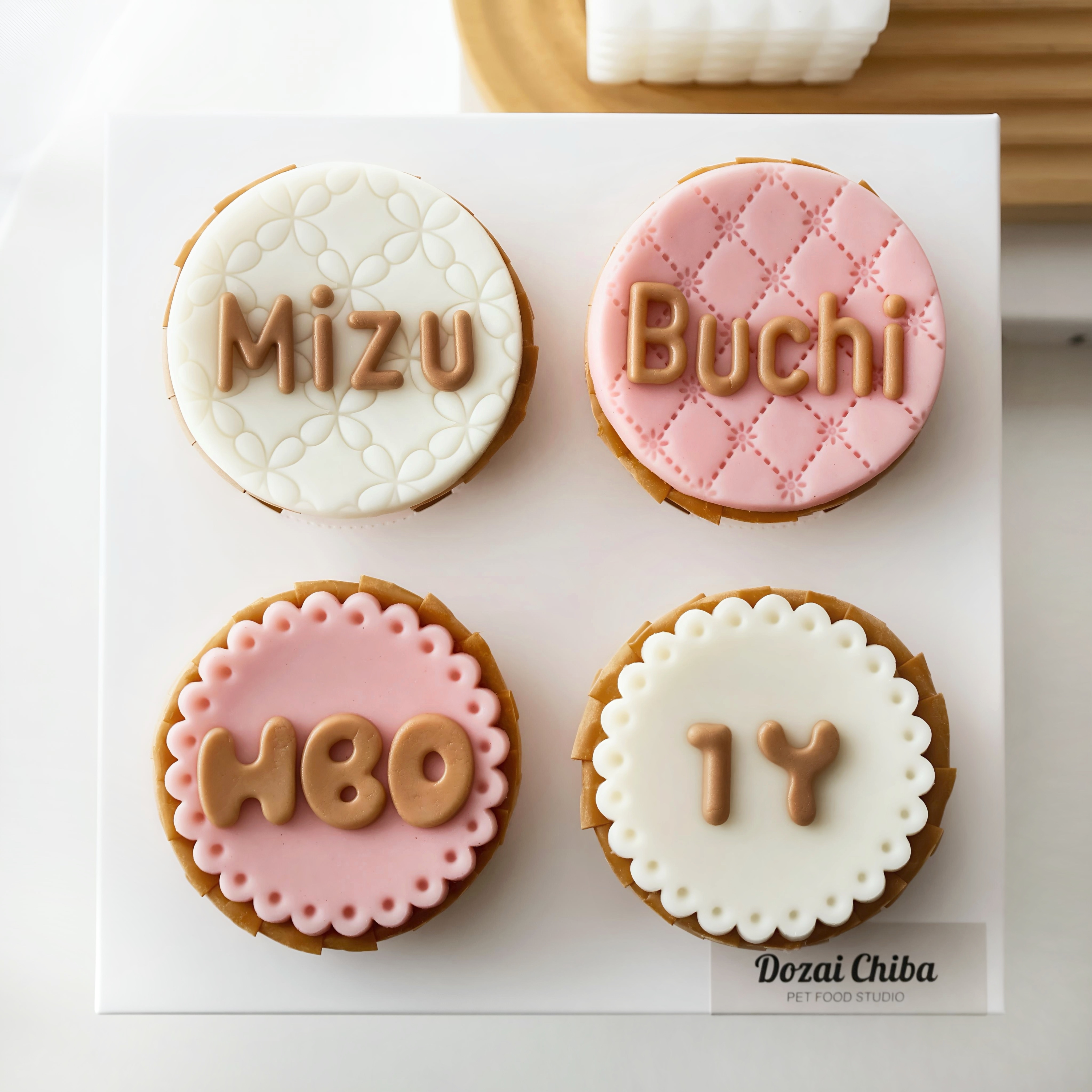 ꒰ 粉紅色系꒱ 杯子蛋糕四入組