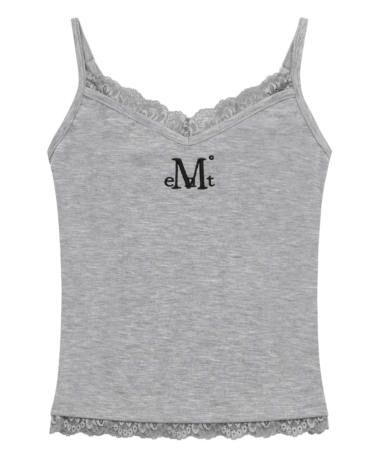 MUCENT 蕾絲修身無袖背心 P0000BBS