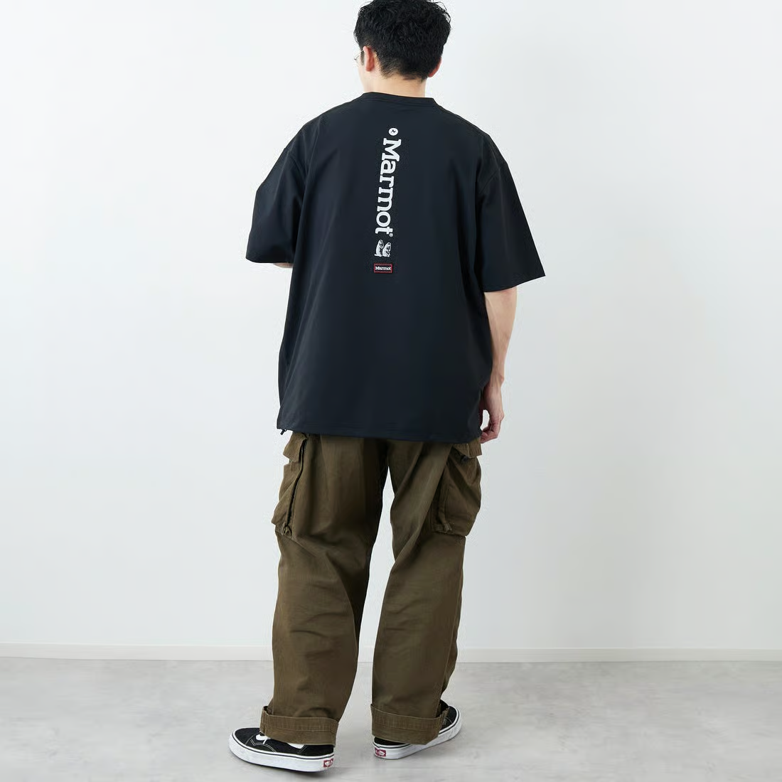 日本別注款 Marmot Logo 抽繩短袖T