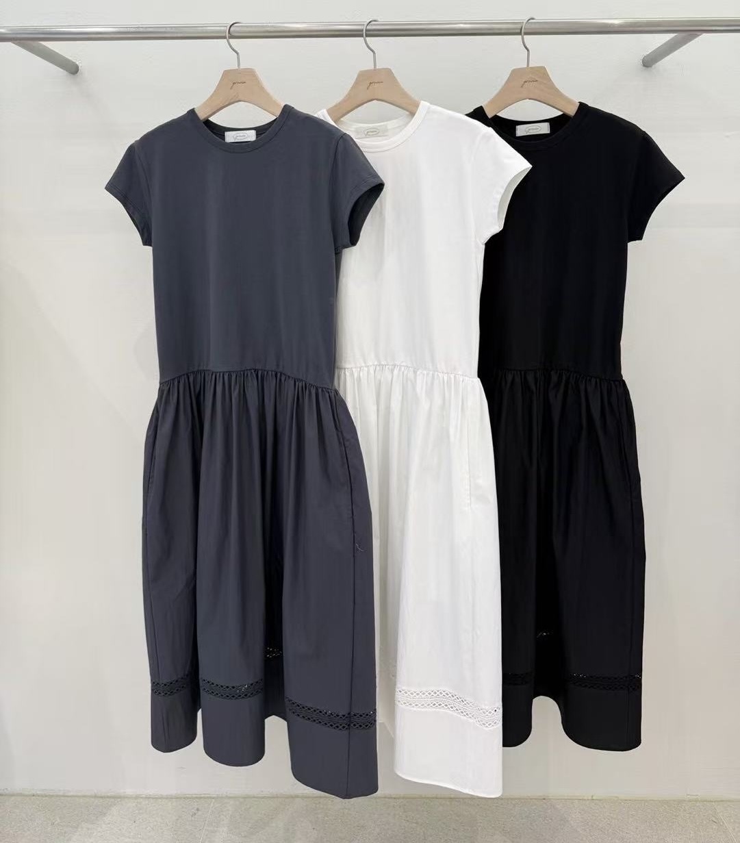 【直播】韓國 LUXE K04058015 女裝修身連身裙   （韓國製造）