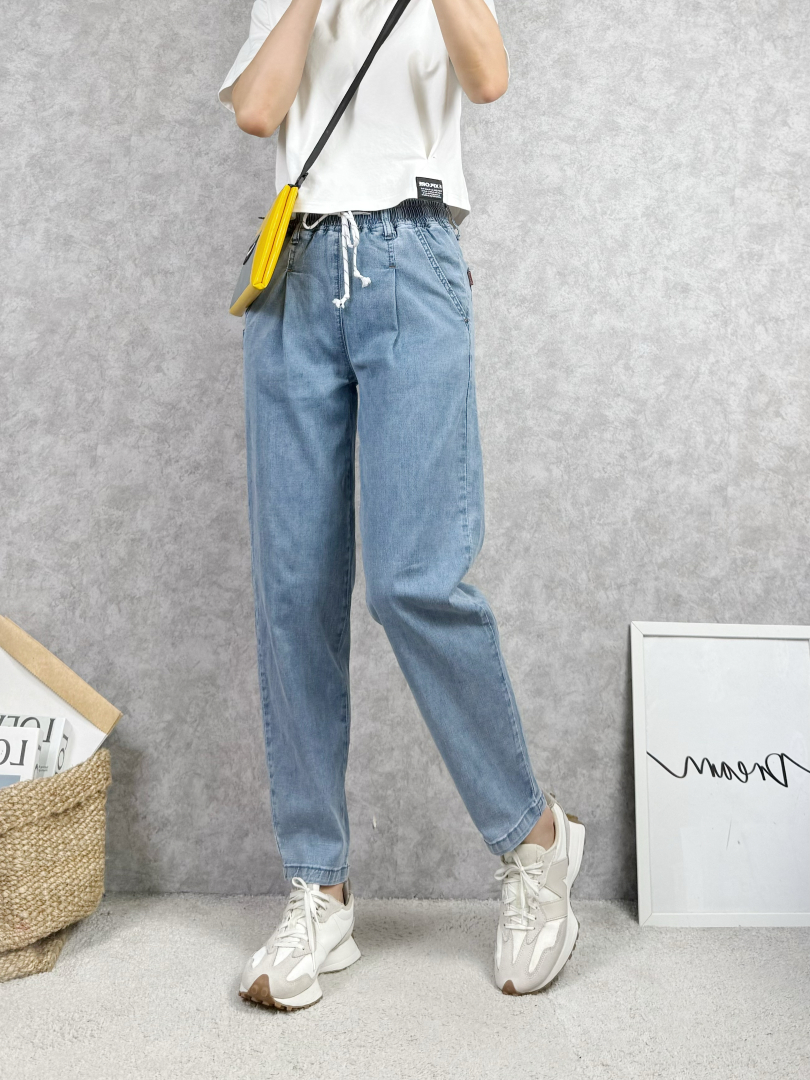 最懂修飾臀腿的牛仔褲！哈倫版型自然遮肉不貼臀腿