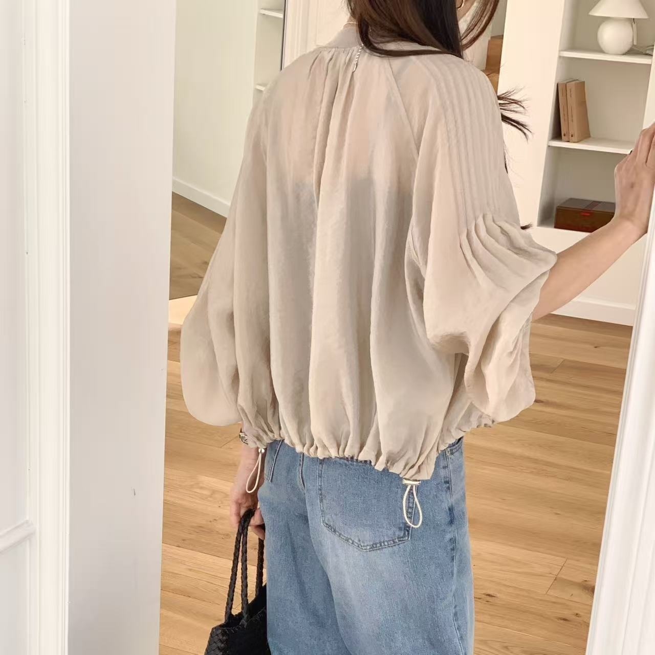 【直播】韓國 LUXE K04058018 女裝涼感拉鍊外套   （韓國製造）