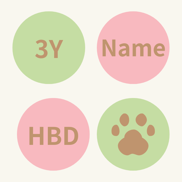 ꒰ 綠色系꒱ 杯子蛋糕四入組