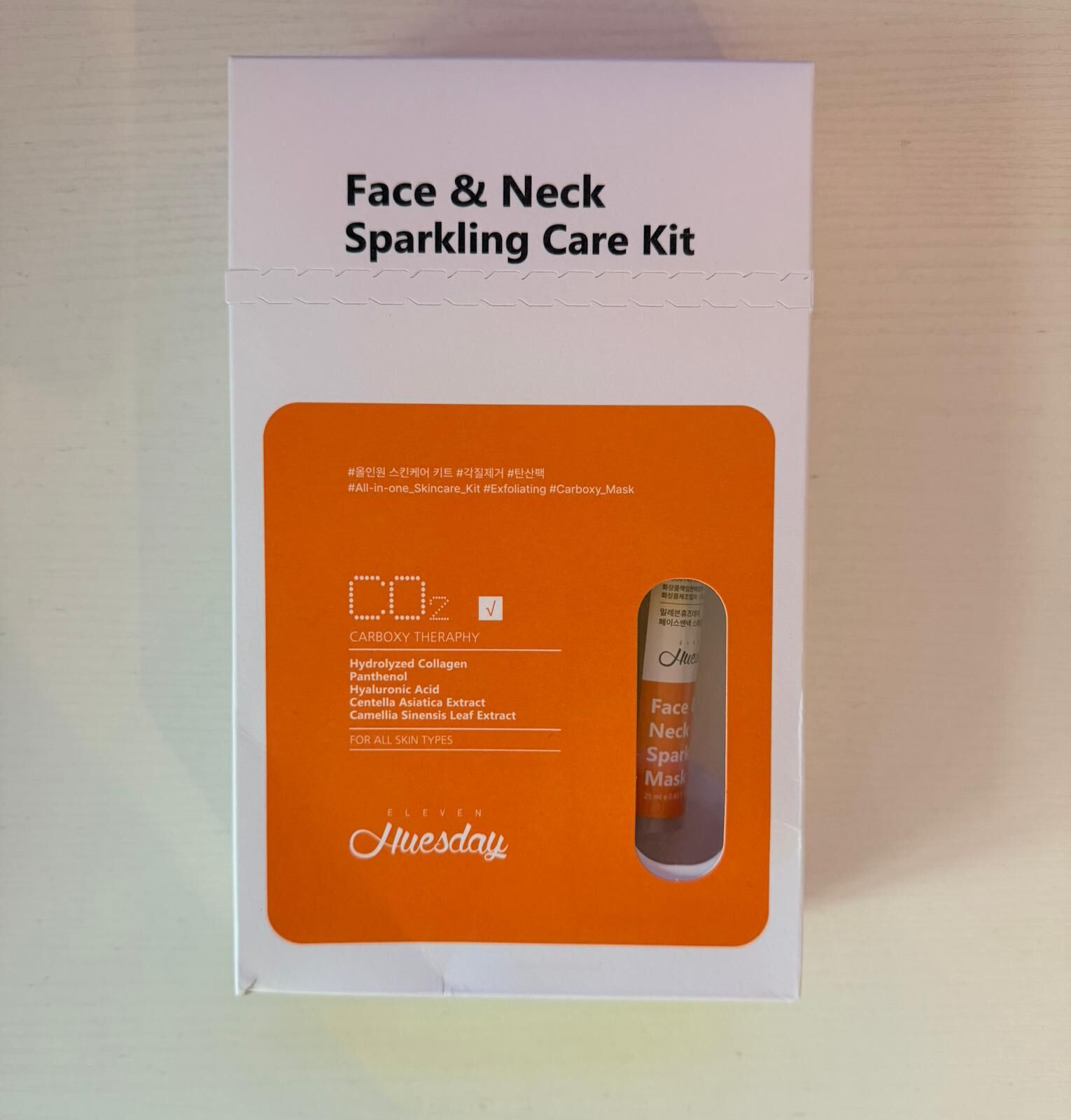 關鍵字E29. Huesday Sparkling mask 3次 $188