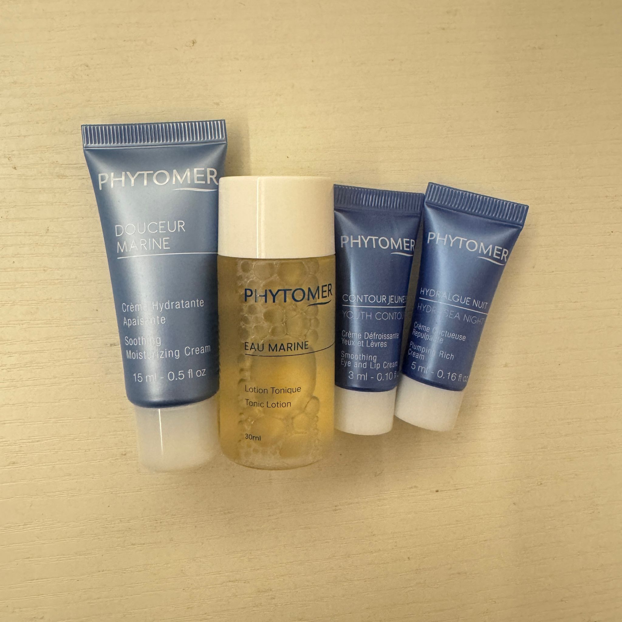 關鍵字E1. PHYTOMER travel set 4件 $128