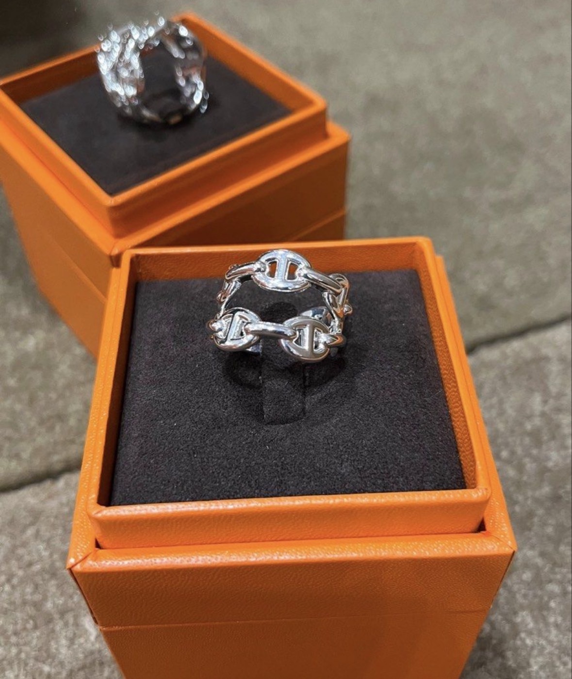 Chaine d'ancre Enchainee ring 雙層 #54