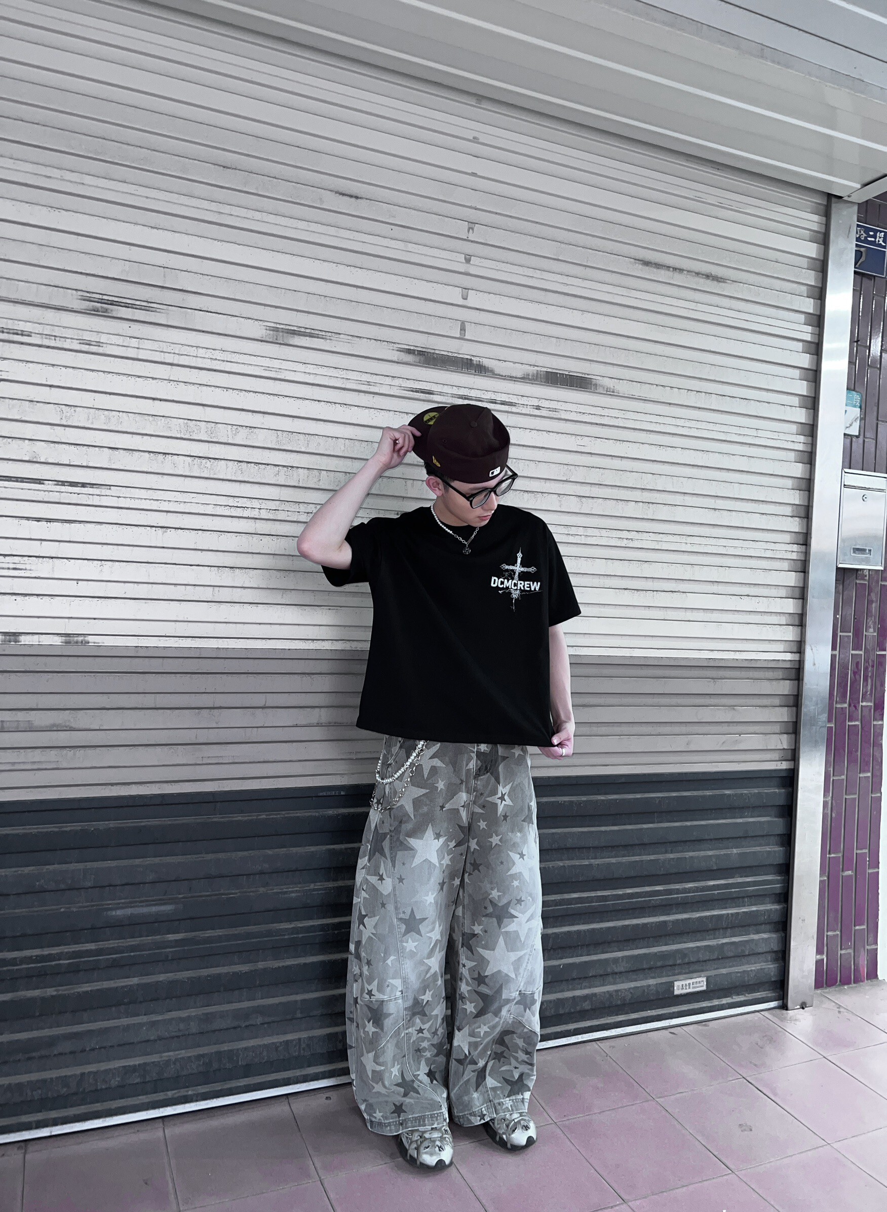 (GOAL) DCM boxy 十字架 索羅納 短T 短寬 037