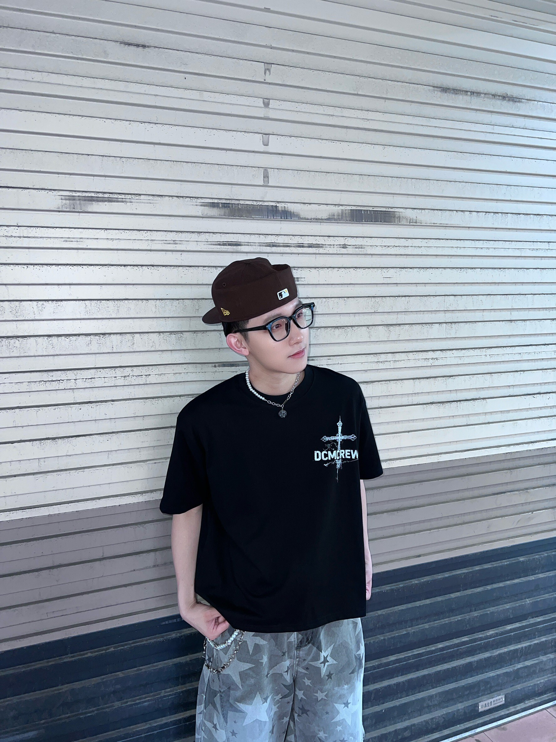 (GOAL) DCM boxy 十字架 索羅納 短T 短寬 037