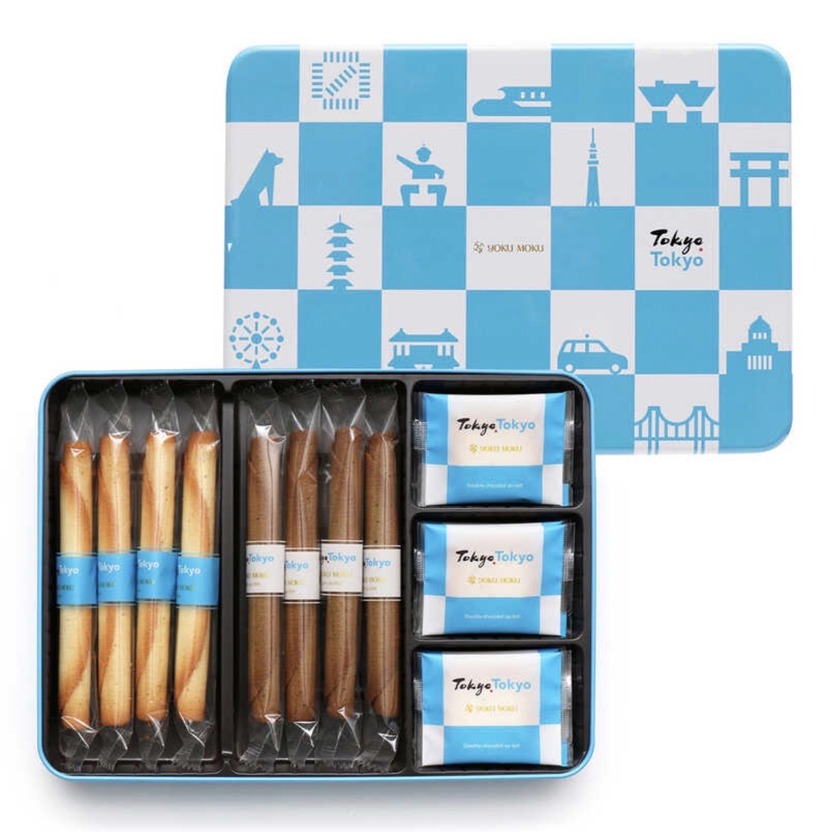 【東京限定】JP Yoku Moku 原味及紅茶雪茄蛋捲綜合禮盒 20件 3465 TK260405