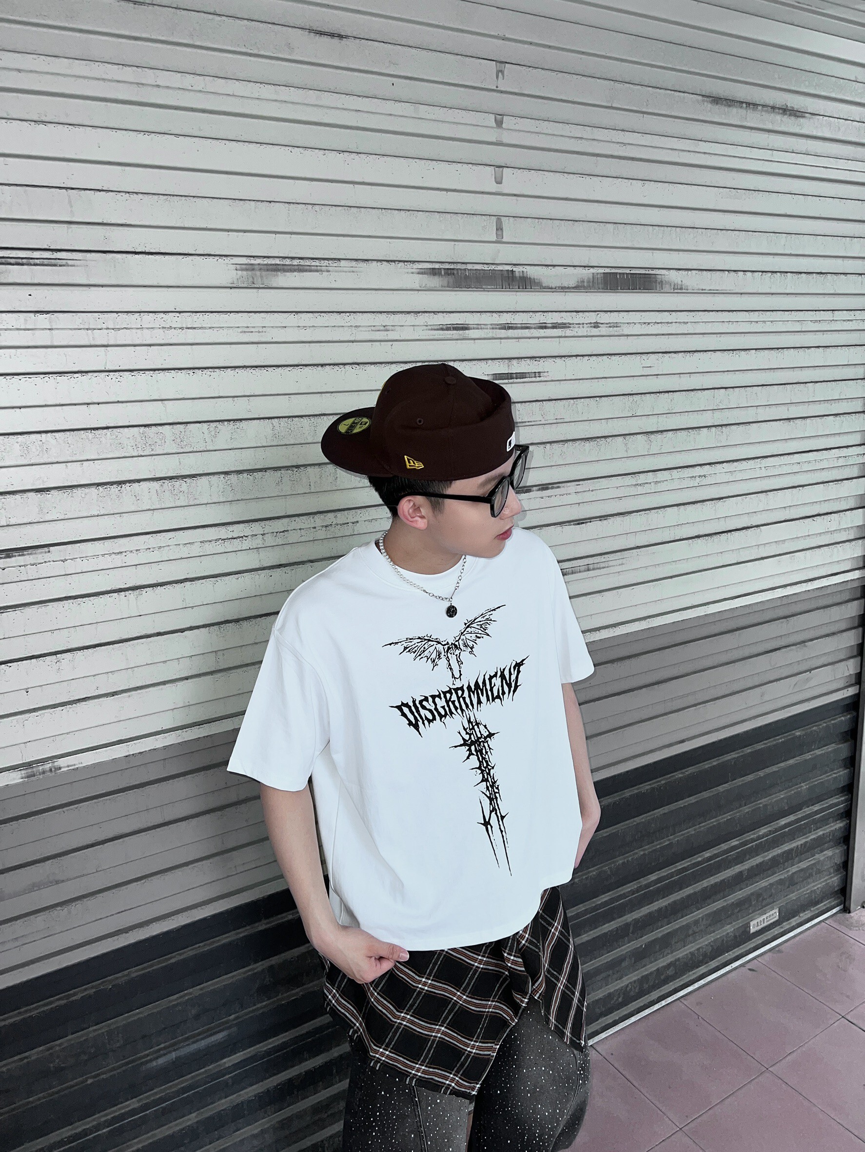 (GOAL) DCM 惡魔 歌德 BOXY 短T 短寬 036