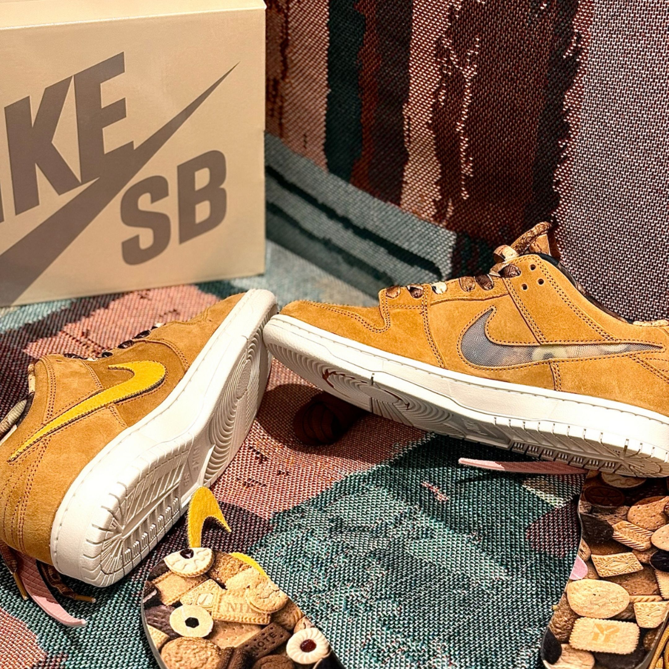 NICEDAY 代購 Nike x Note Manchester Dunk SB 聯名款 棕白 IO9508-200