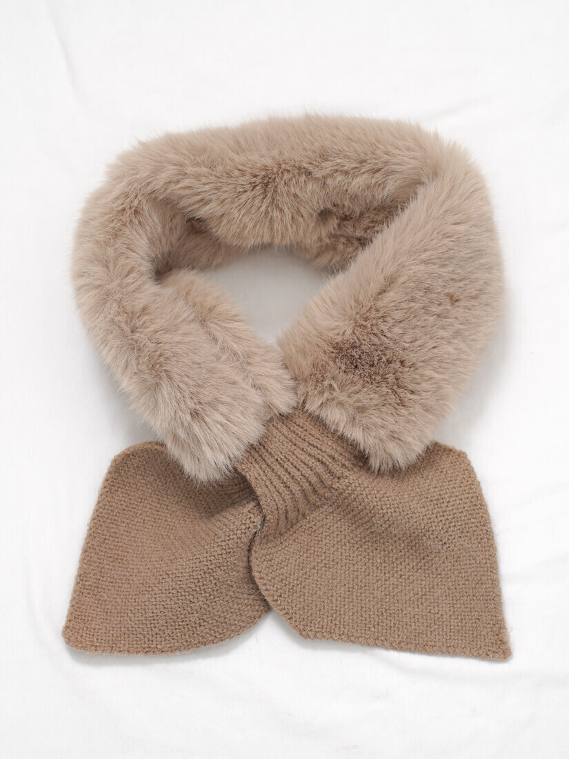 針織暖毛圍脖(5色)