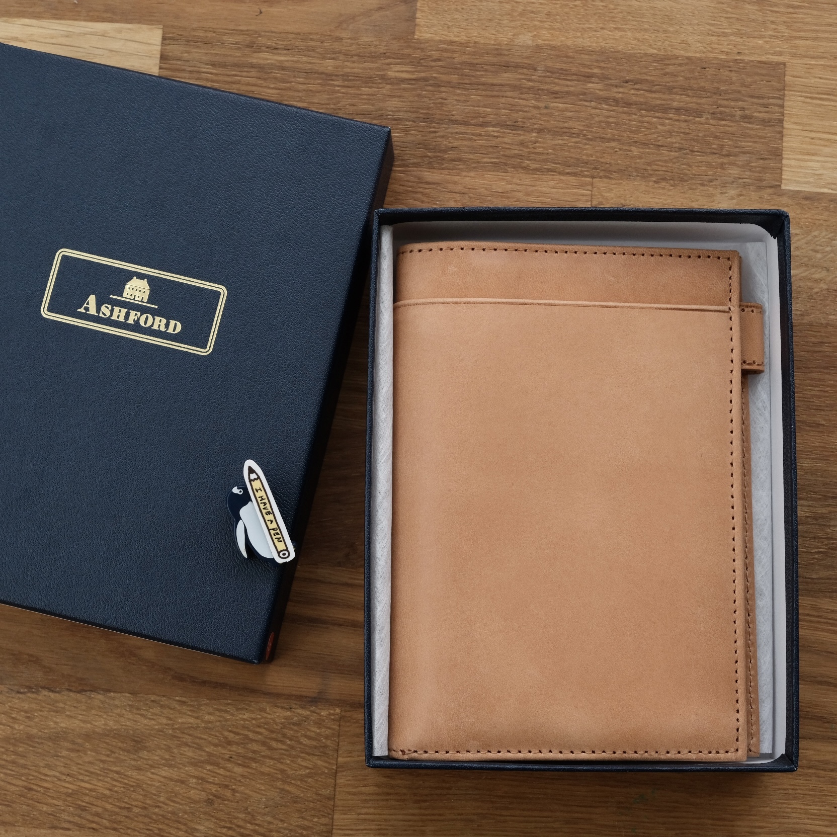 MINI6 VITALITA 多功能收納 原皮色 本體｜ASHFORD 日本