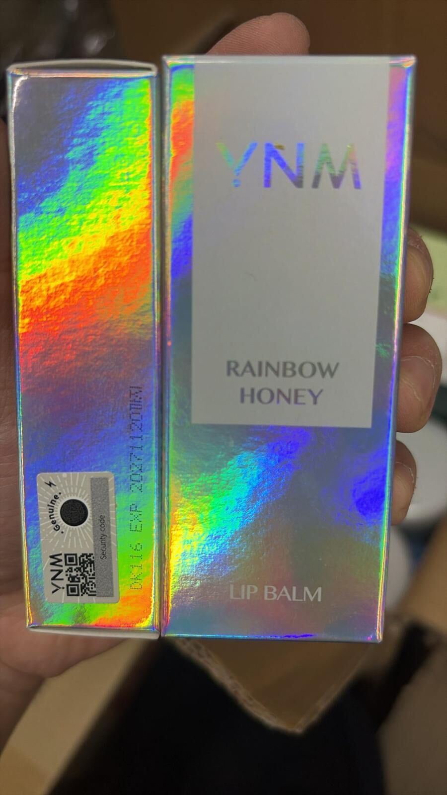 現貨 YNM彩虹蜂蜜溫感變色潤唇膏#Rainbow honey(#920K2)