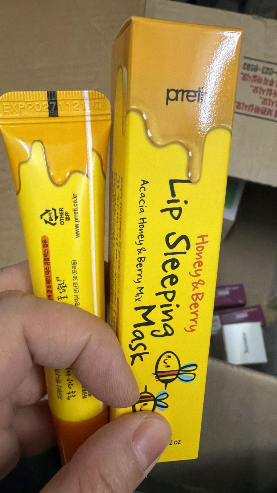 現貨 Prreti 蜂蜜莓果晚安唇膜 （一套兩支）（#920K2)