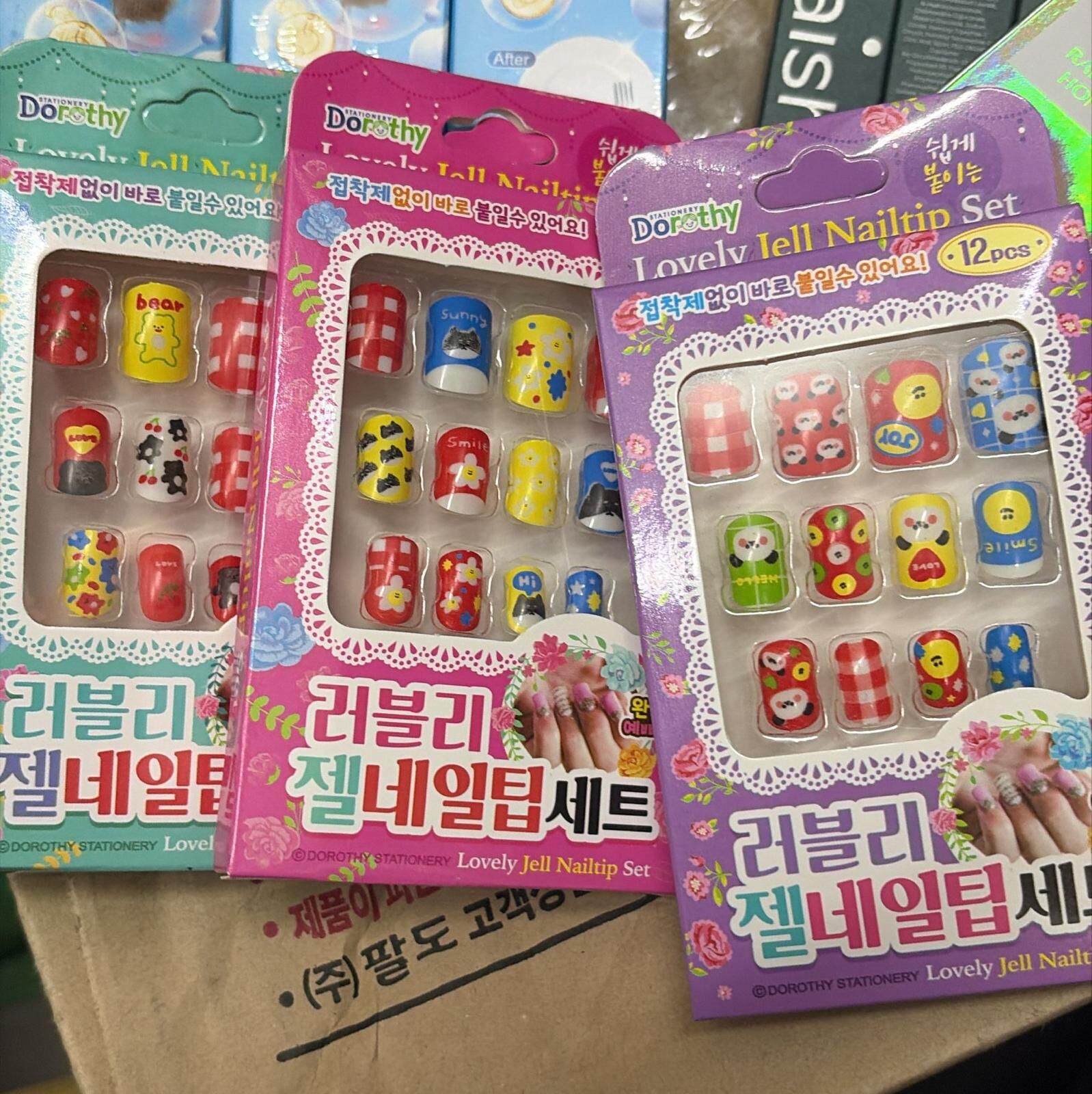 現貨 韓國兒童 Dorothy 指甲貼(1套3盒)(#920K2)