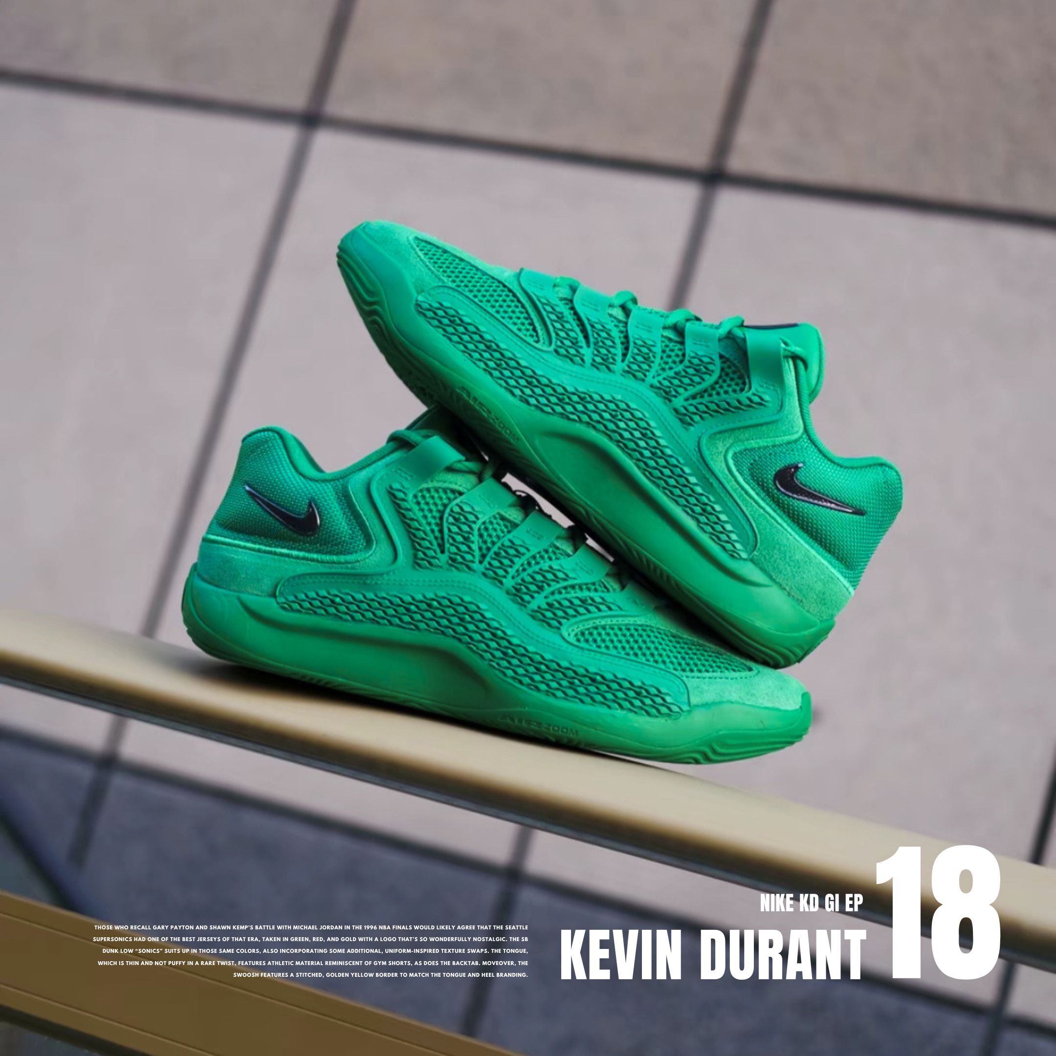 NICEDAY 代購 Nike KD 18 EP 深綠 杜蘭特 籃球鞋  IU3109-300