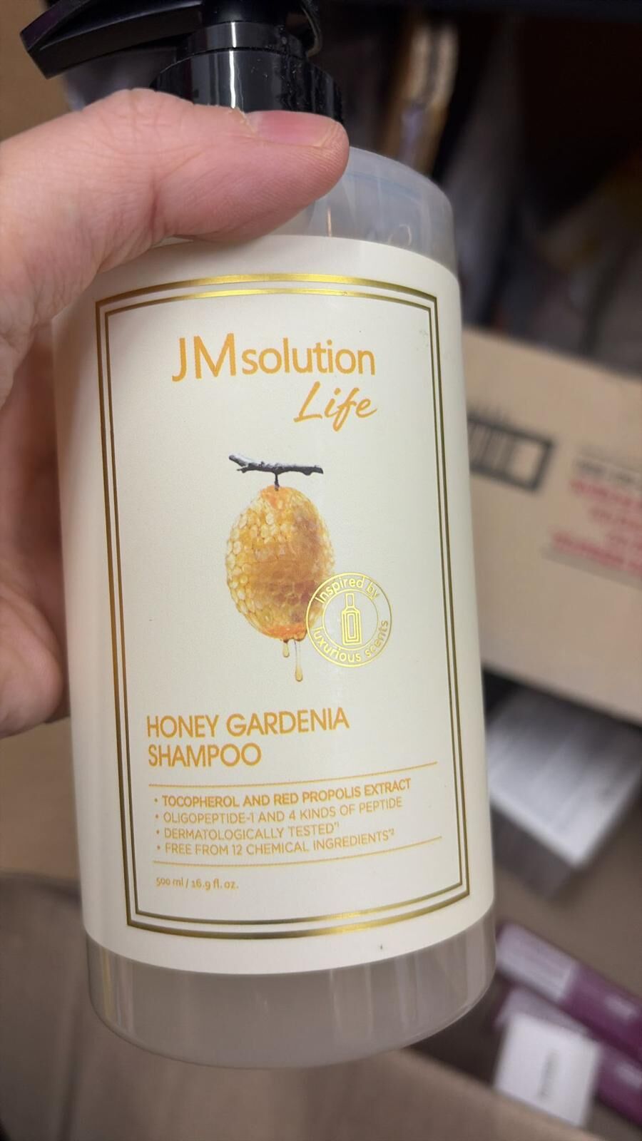 現貨 JM solution 頂級奢華香水洗髮乳（蜂蜜梔子花HONEY GARDENIA）（#920K2)