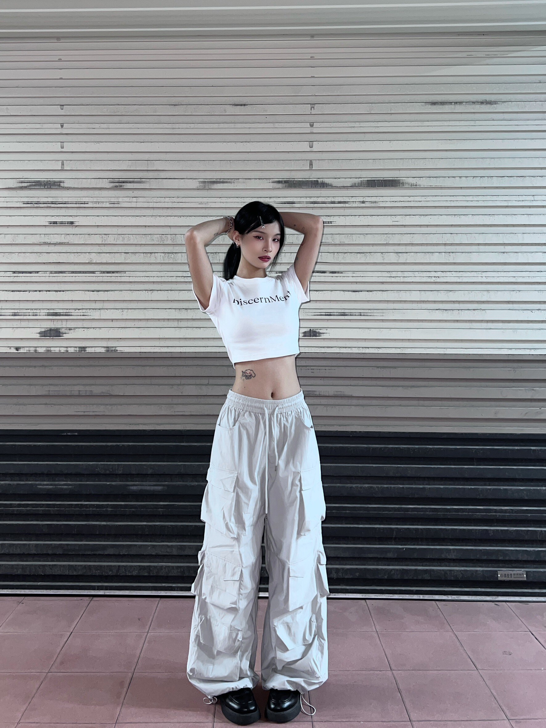 (GOAL) 春夏款多口袋 落地工裝褲 薄款 ERHU 93357