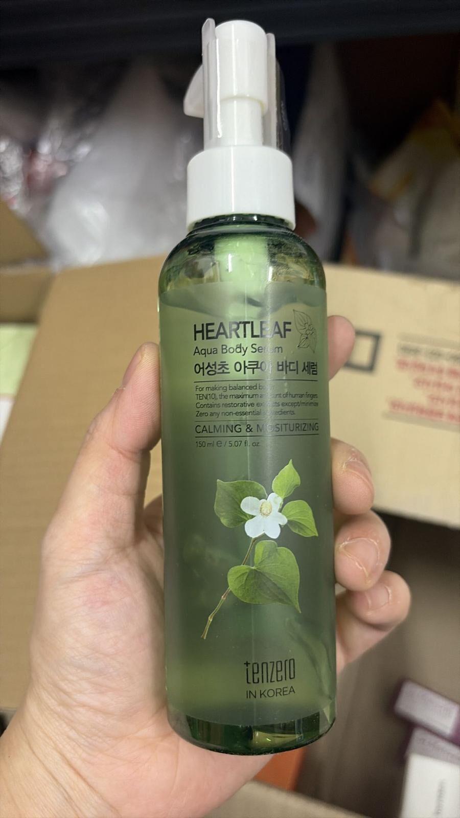 現貨 TENZERO 魚腥草水潤身體精華液（#920K2)