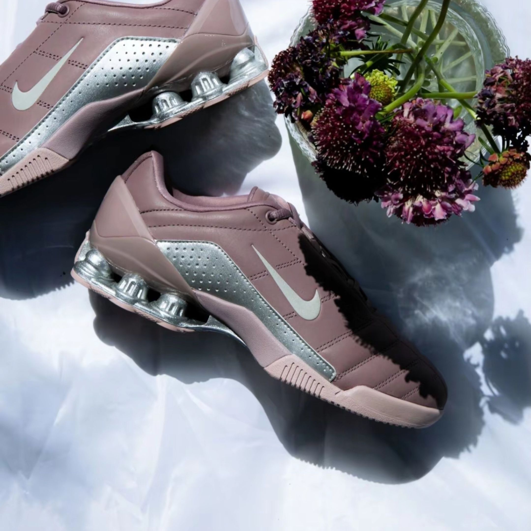 NICEDAY 代購 Nike X Mash Amsterdam Total 90 Shox Magia 豆沙粉 IO9300-201