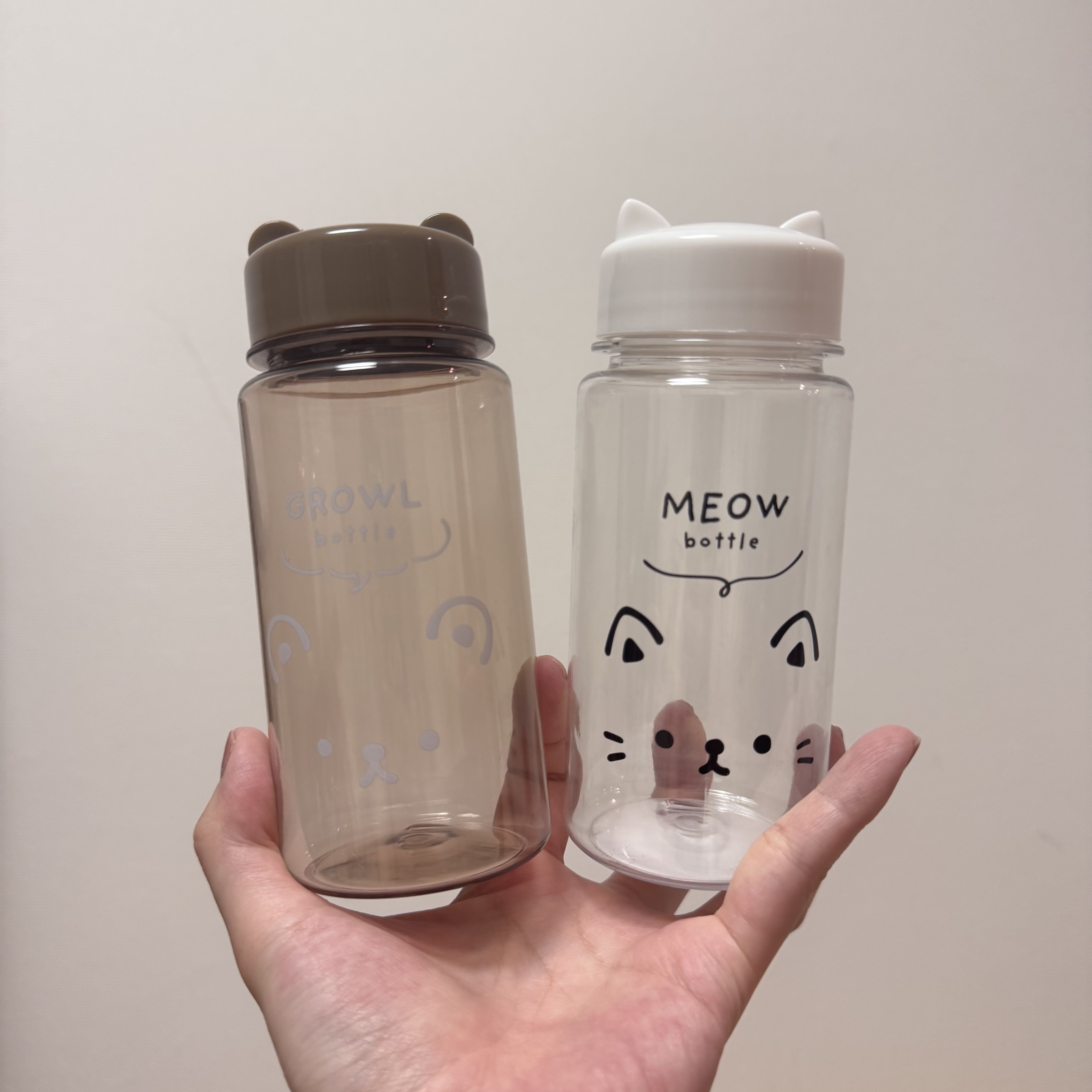 JP 貓貓熊熊耳仔造型水樽 380ml 6873 TK260405