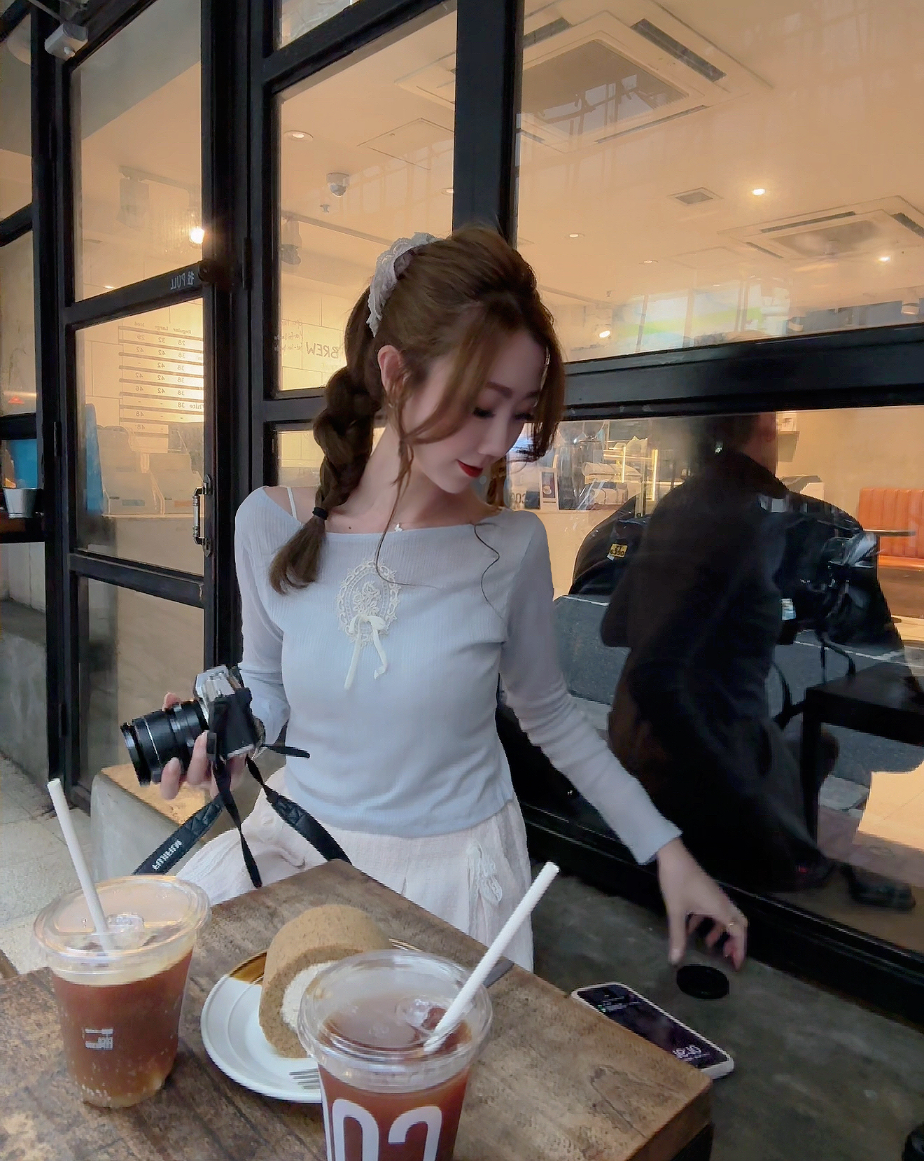 *BJ2 MADE SERIES* THE LACE APPLIQUÉ 🎀 TENCEL BOAT TOP 260406