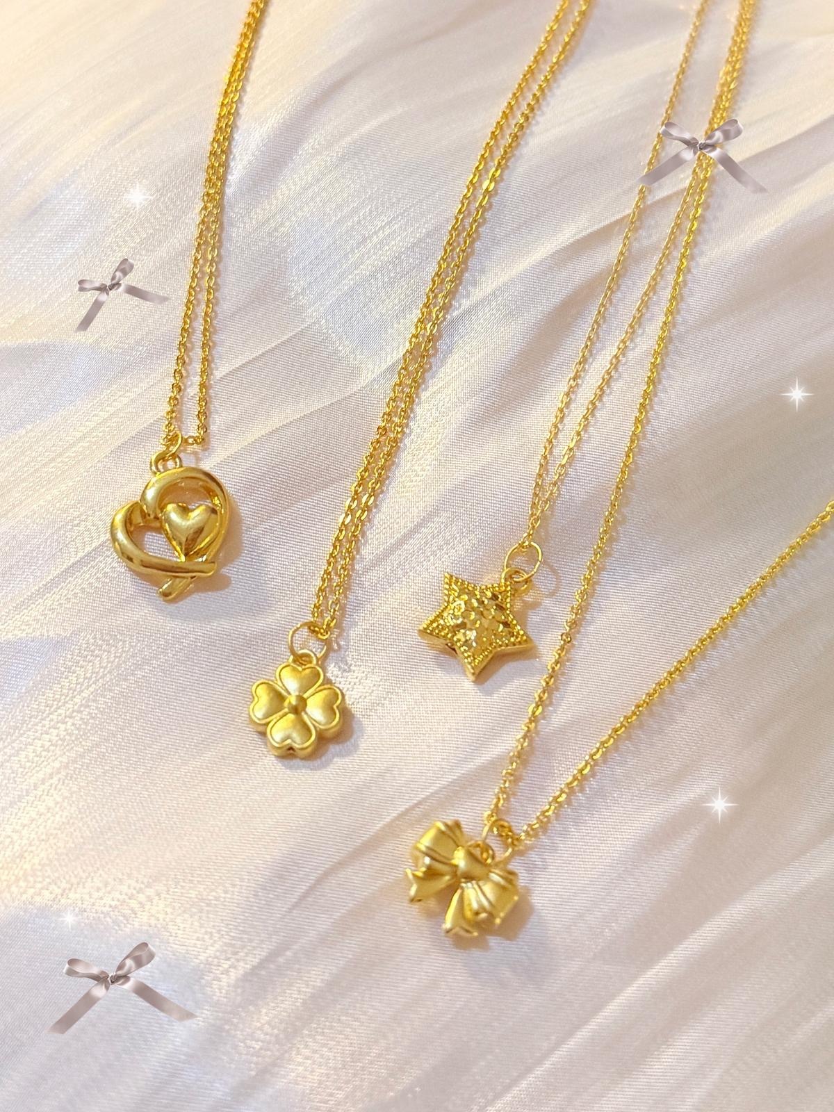 9999黄金吊墜18💛 (預訂貨品)