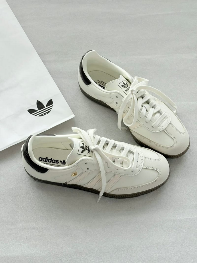 【預訂】 ADIDAS SAMBA OG 奶油小金章-UNISEX