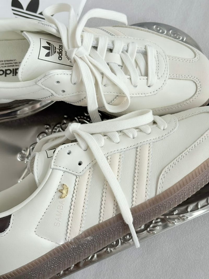 【預訂】 ADIDAS SAMBA OG 奶油小金章-UNISEX