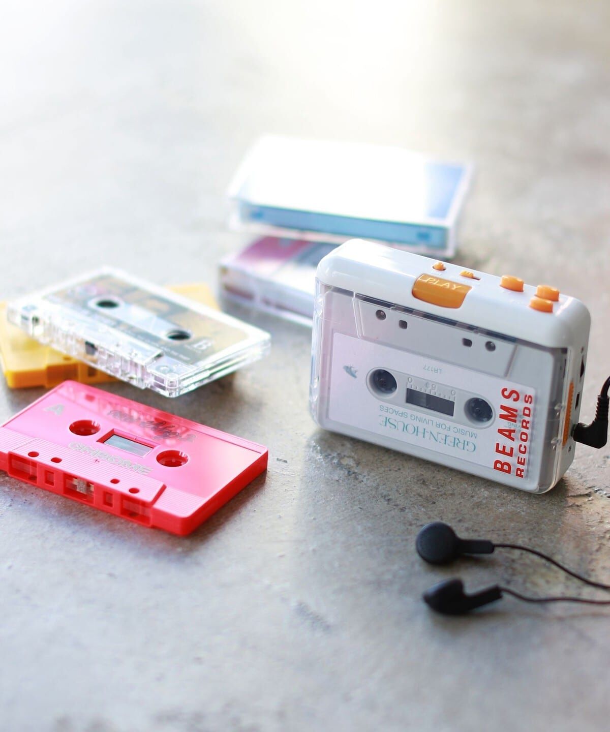 BEAMS RECORDS / Stereo Skeleton Cassette Player