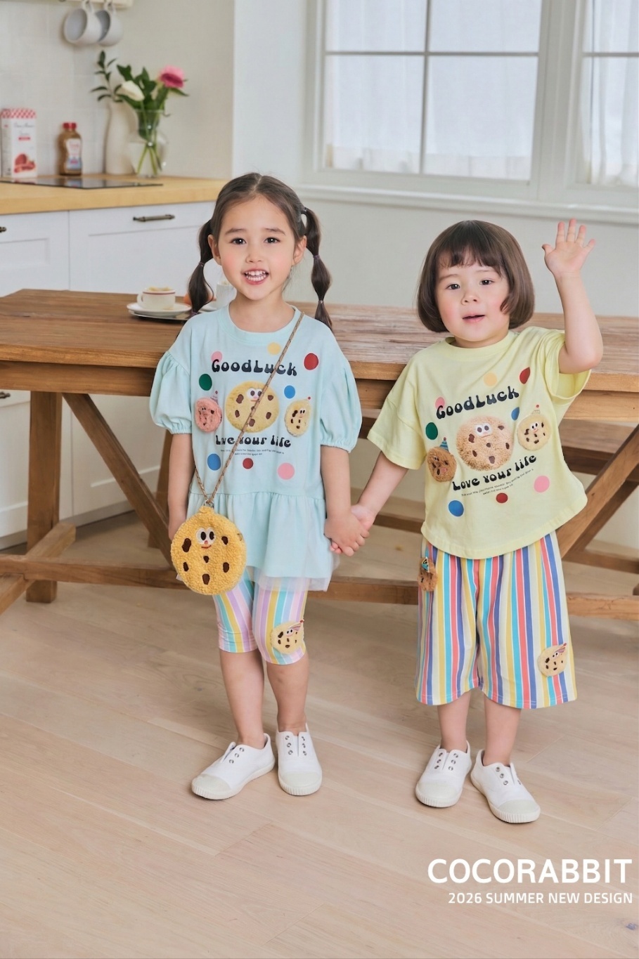 正韓夏cocorabbit 巧克力餅乾小包包