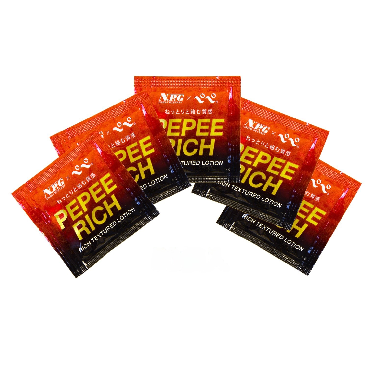 日本 NPG x PEPEE SILKY 濃厚豐富潤滑液一包 5ml
