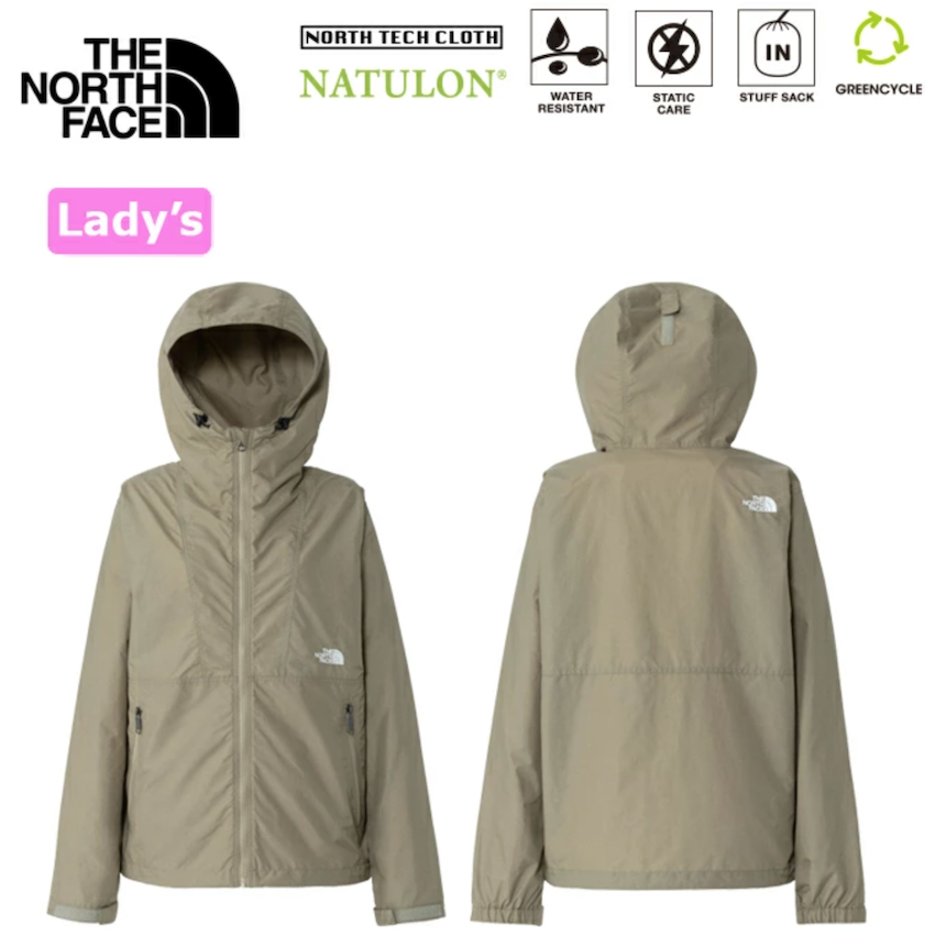 日本 2026 新版 The North Face Compact Jacket 女裝外套