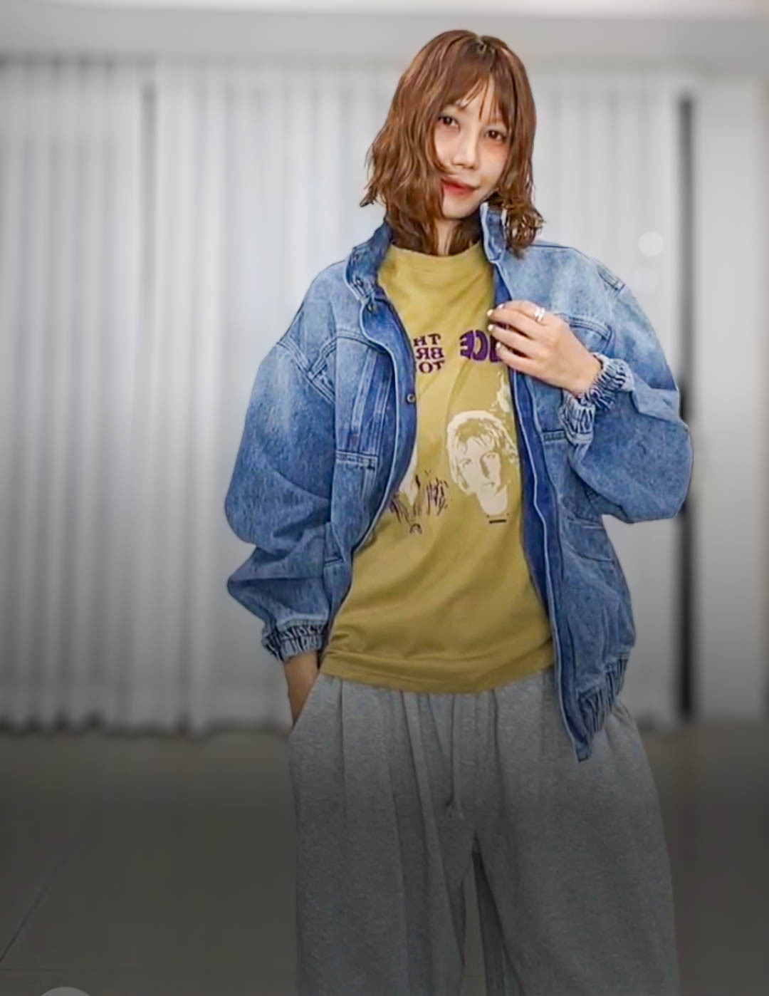 🎈K2813  ▶️牛仔外套 👉B:134cm L:63cm