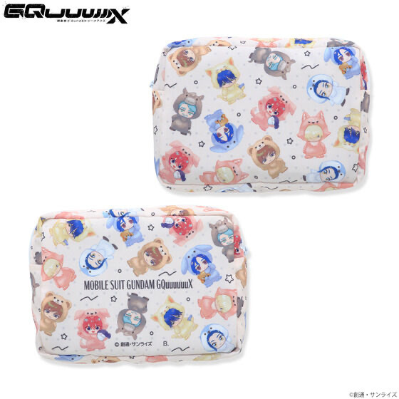 248891 Pbandai 預訂 2026/6月 機動戦士Gundam GQuuuuuuX 　もふもふデフォルメポーチ