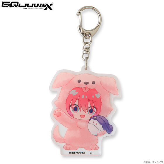 248896 Pbandai 預訂 2026/6月 機動戦士Gundam GQuuuuuuX もふもふデフォルメアクリルチャーム全種セット